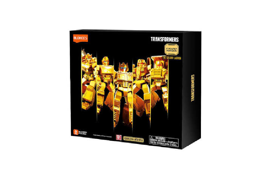 Blokees Model Kits - Transformers (Limited Model Kit) 71191-Transformers XV01 The Golden Lagoon 01 (Luminous Eyes)